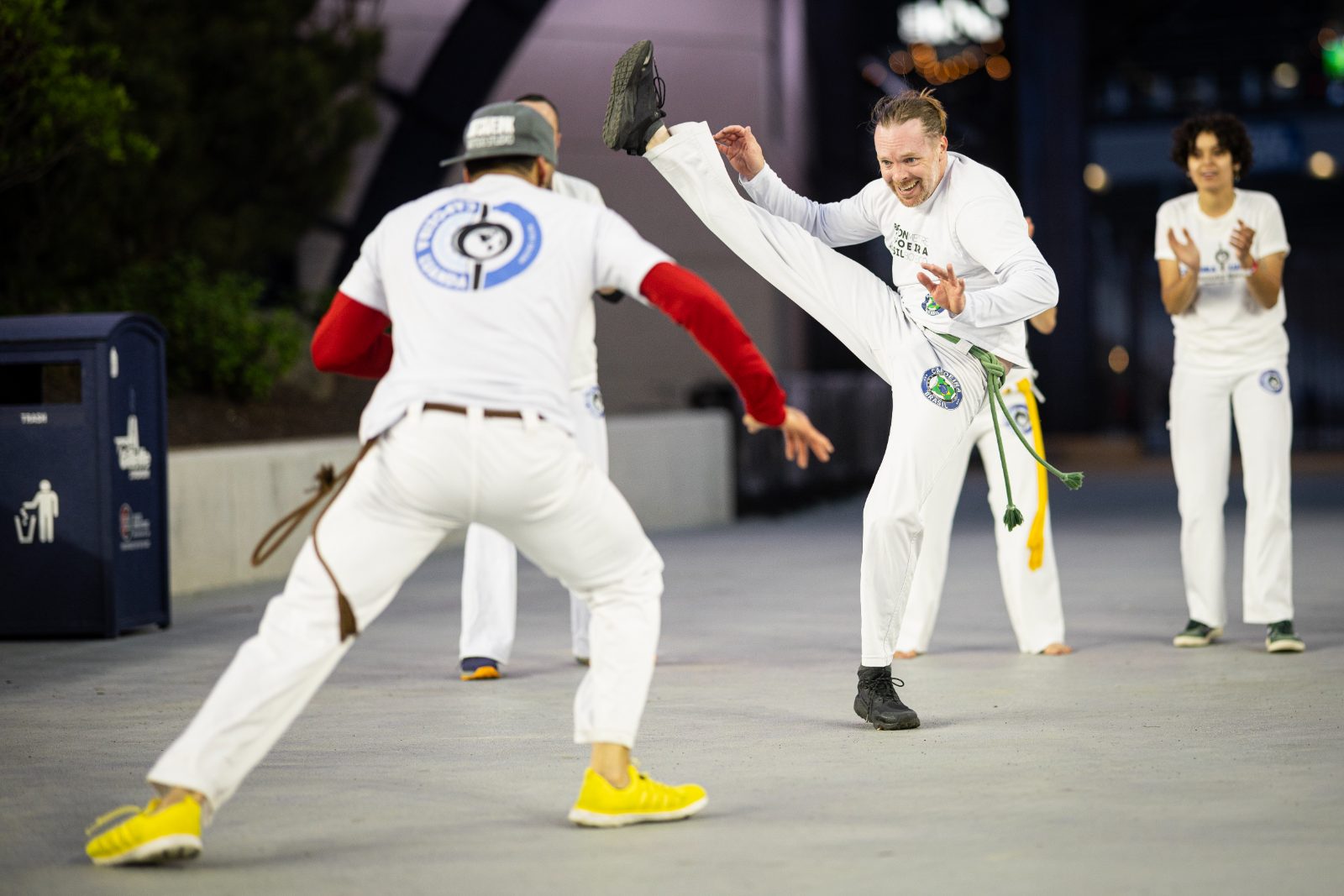 Capoeira high kick