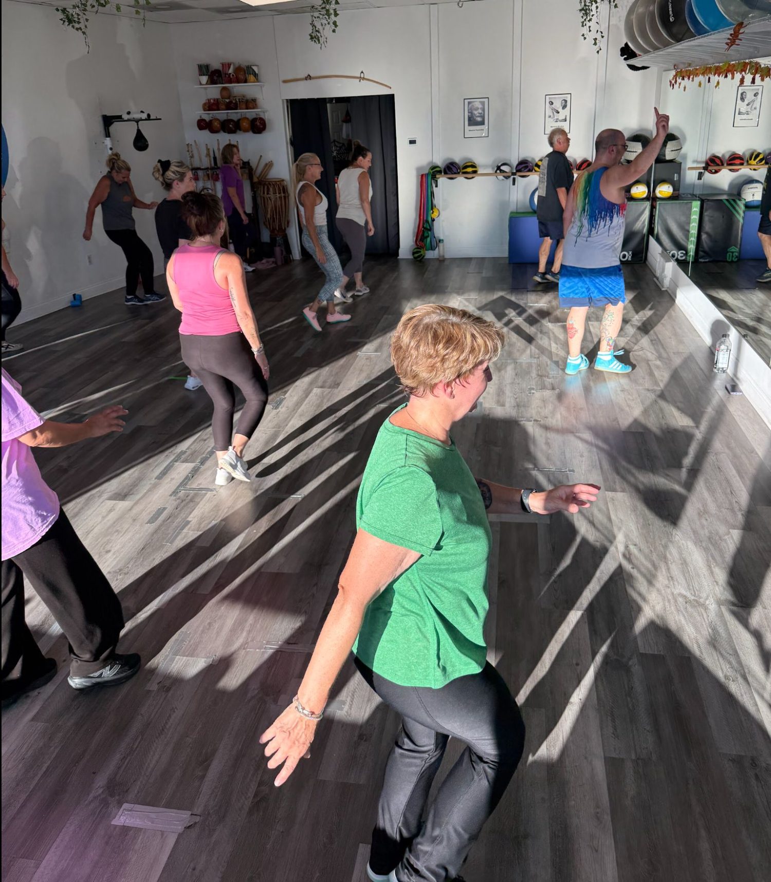 Zumba dance class